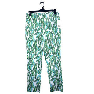 NWT Kim Rogers Leaf Pants 10